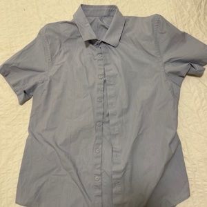 Men's Lululemon Short-Sleeved Button Down (Large)